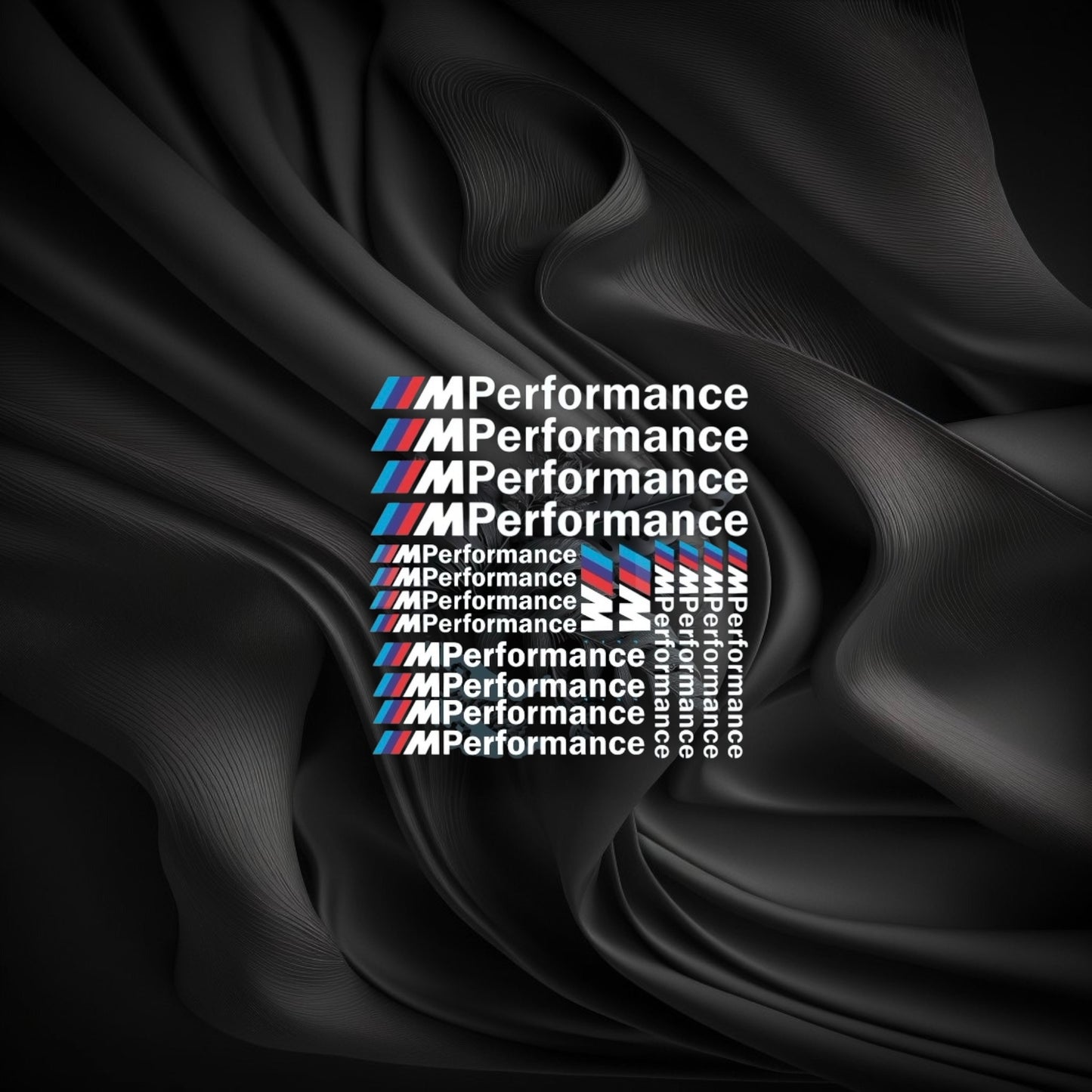Planche XL 18 stickers BMW Mperformance