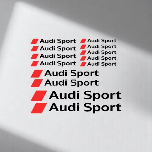 Planche 13 Stickers Audi sport