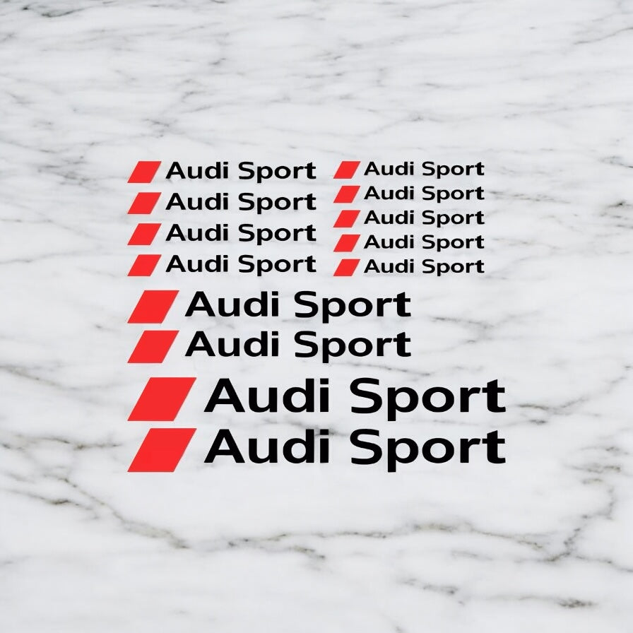 Planche 13 Stickers Audi sport