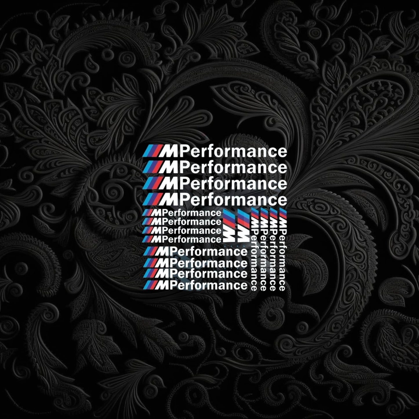 Planche XL 18 stickers BMW Mperformance