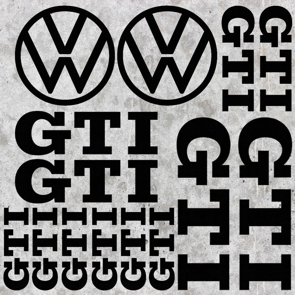 Planche 14 Stickers Volkswagen