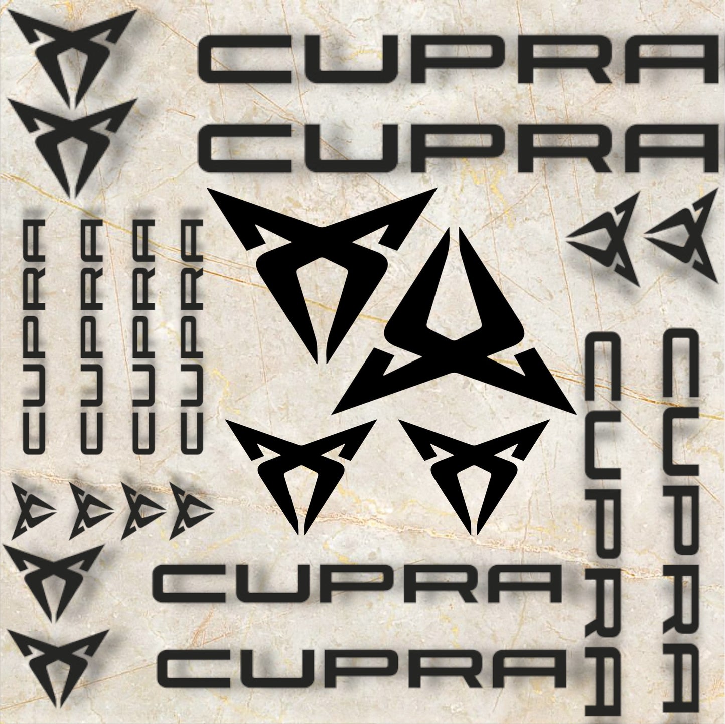 Planche 14 Stickers CUPRA