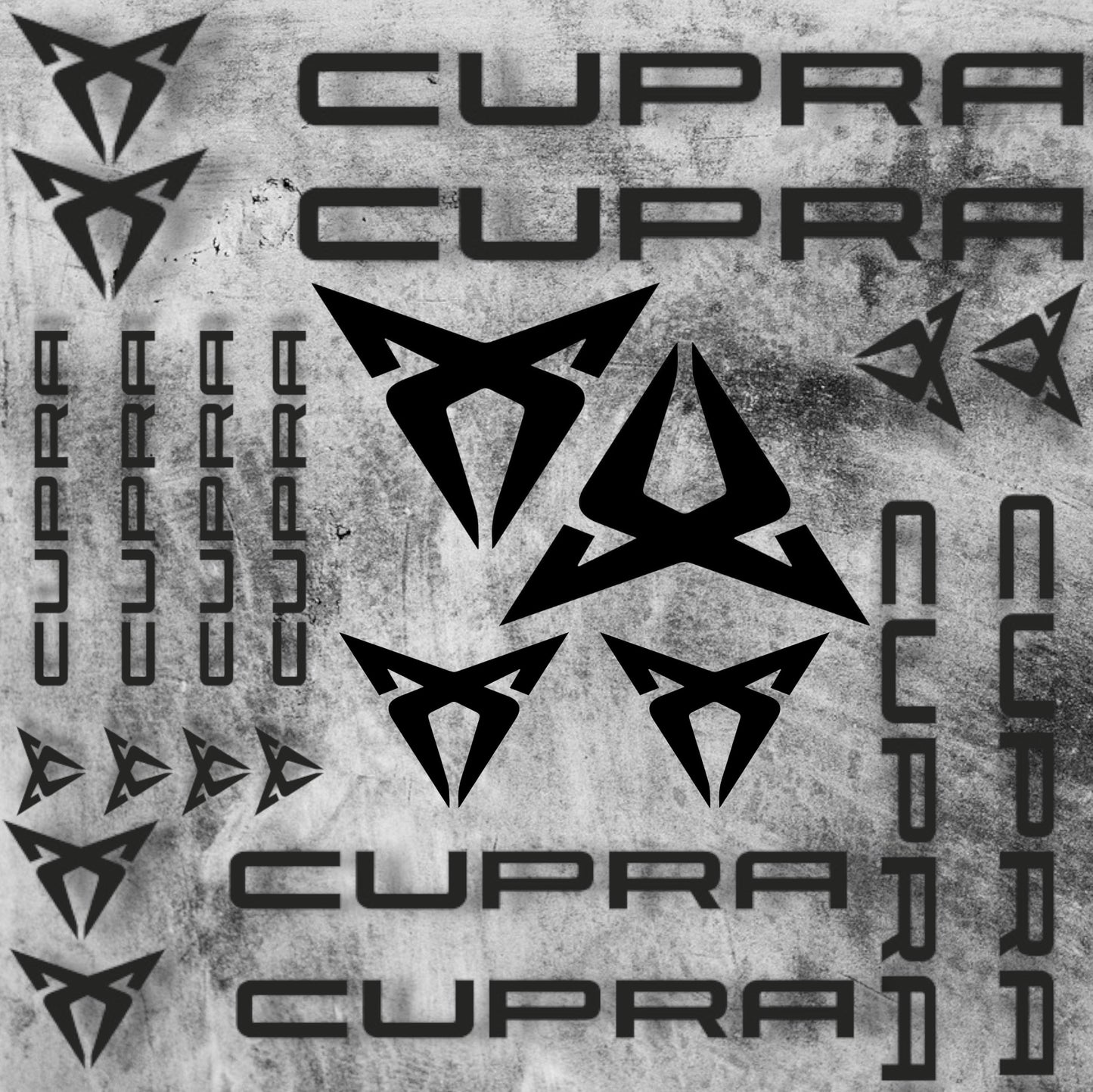 Planche 14 Stickers CUPRA