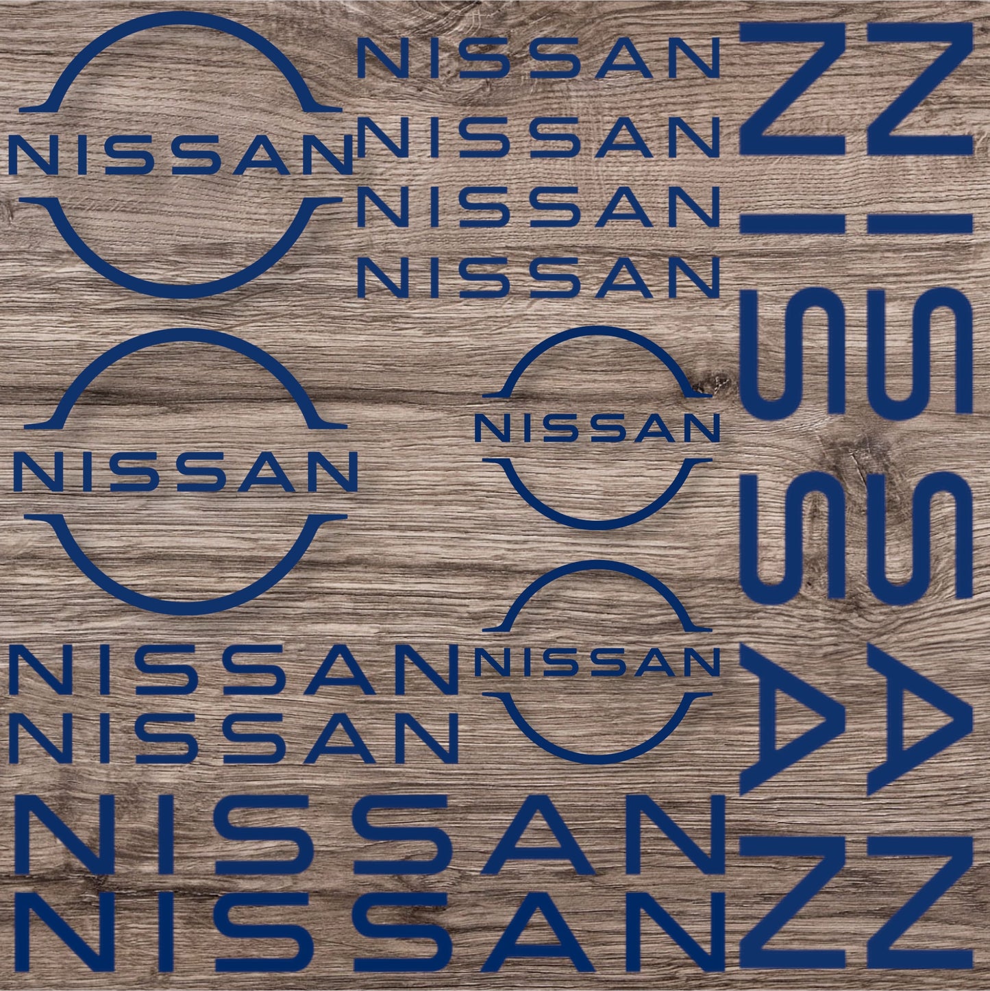 Planche 14 Stickers nissan