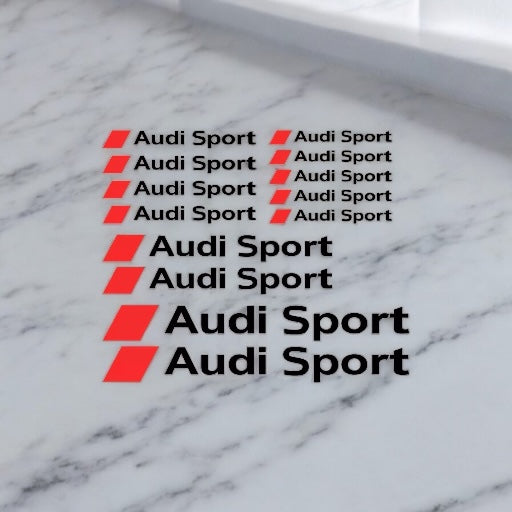 Planche 13 Stickers Audi sport