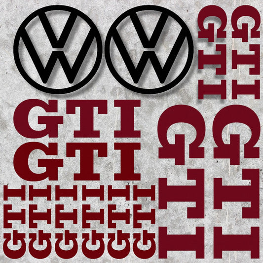 Planche 14 Stickers Volkswagen