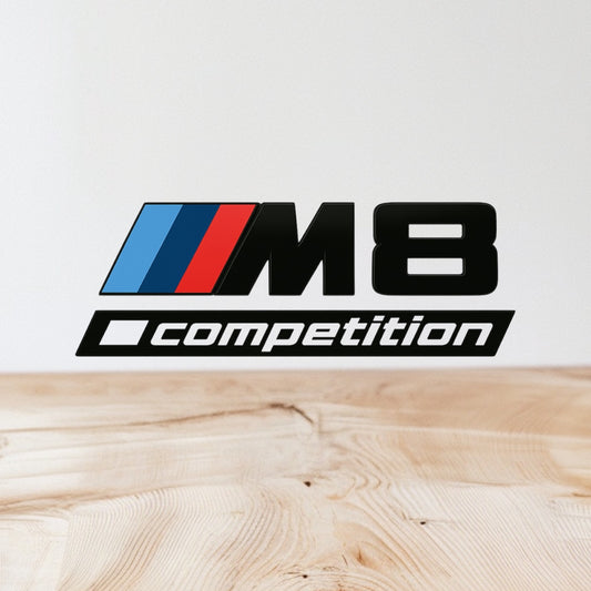 Stickers BMW M8 Compétition – Personnalisables