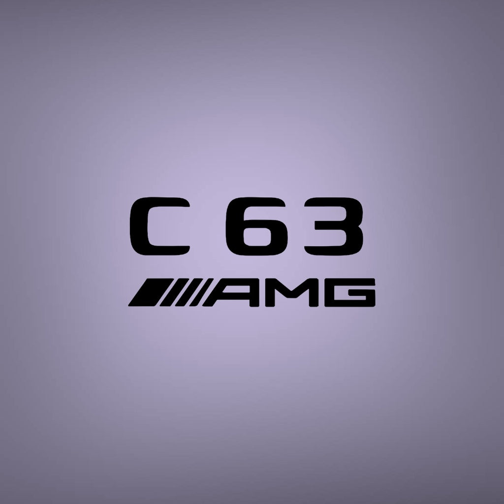🏁 Stickers Mercedes C 63 AMG – Personnalisables