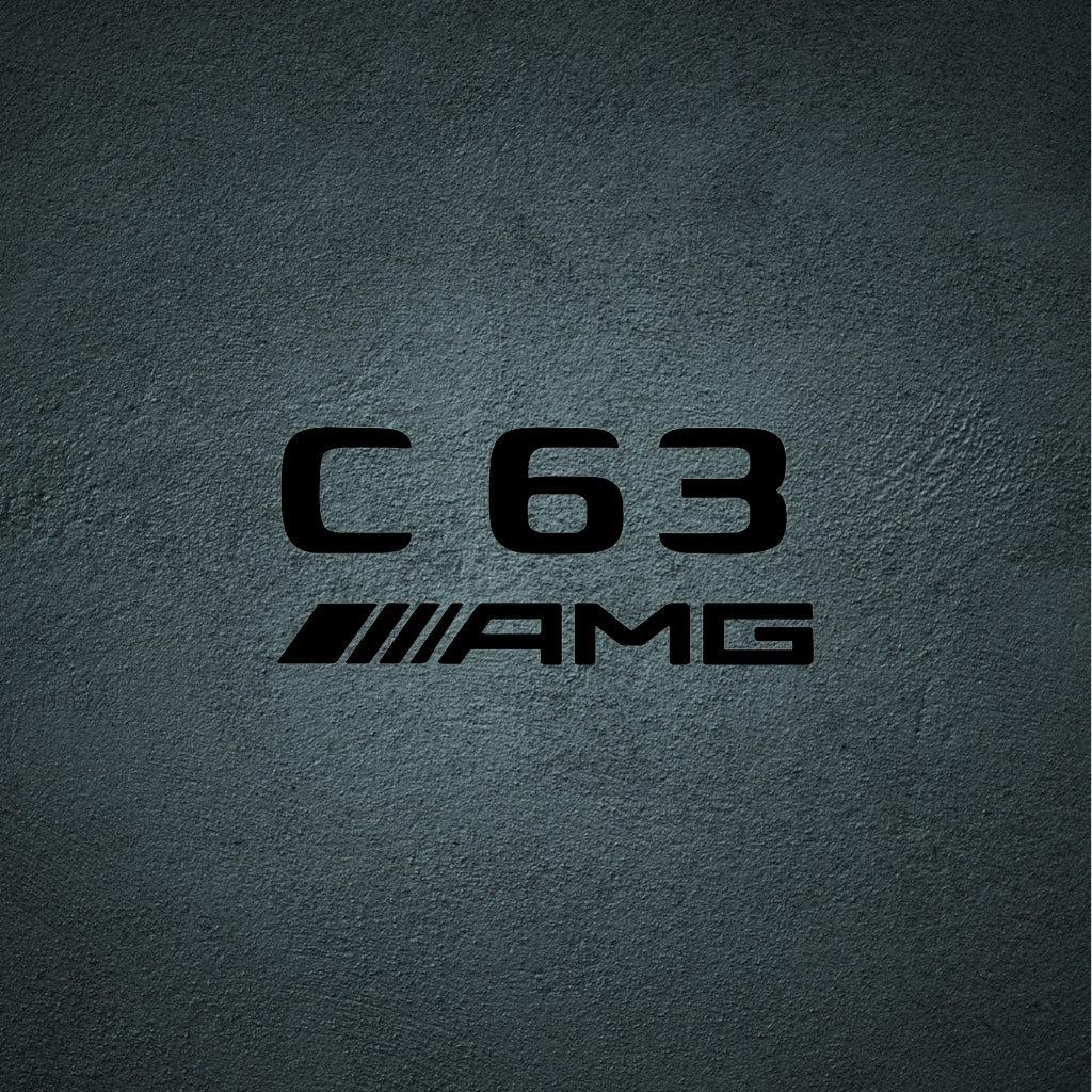 🏁 Stickers Mercedes C 63 AMG – Personnalisables