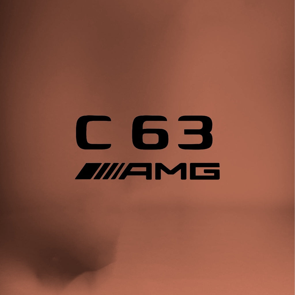 🏁 Stickers Mercedes C 63 AMG – Personnalisables