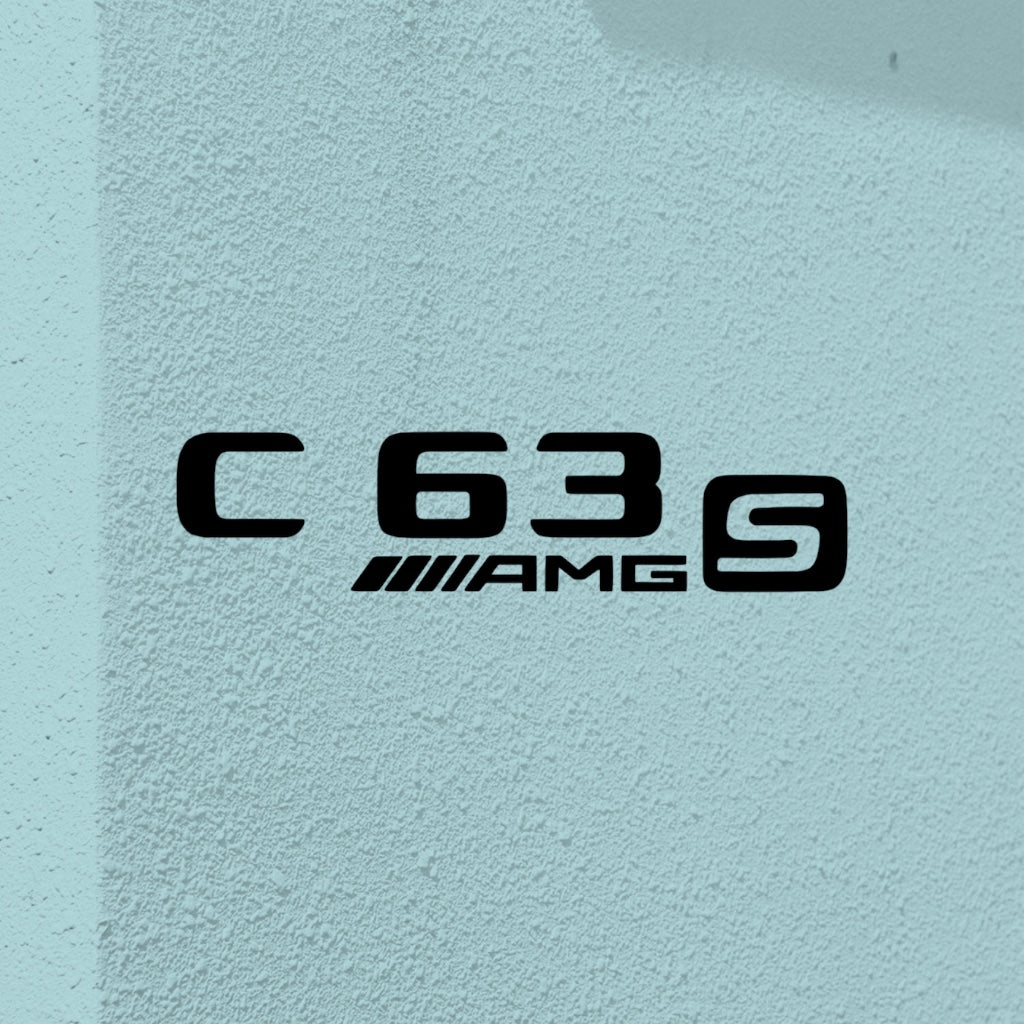 🏁 Stickers Mercedes C 63 AMG S– Personnalisables