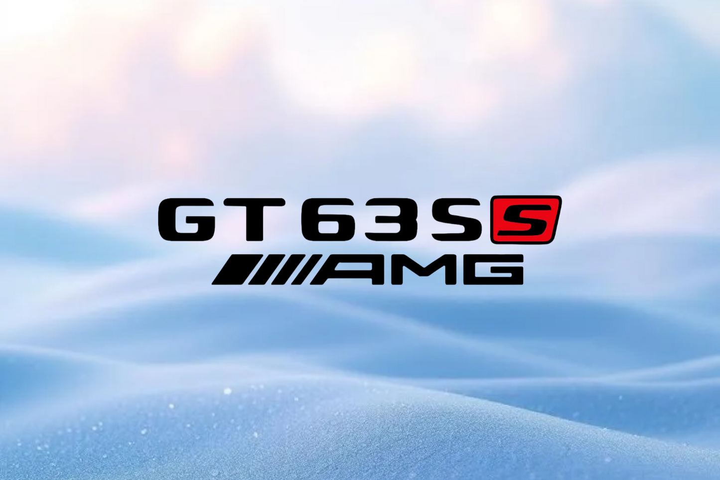 🏁 Stickers Mercedes GT 63 S AMG – Personnalisables