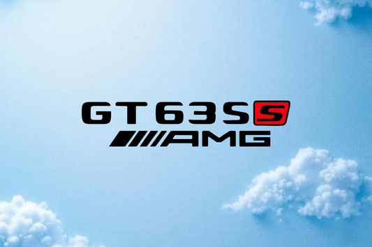 🏁 Stickers Mercedes GT 63 S AMG – Personnalisables