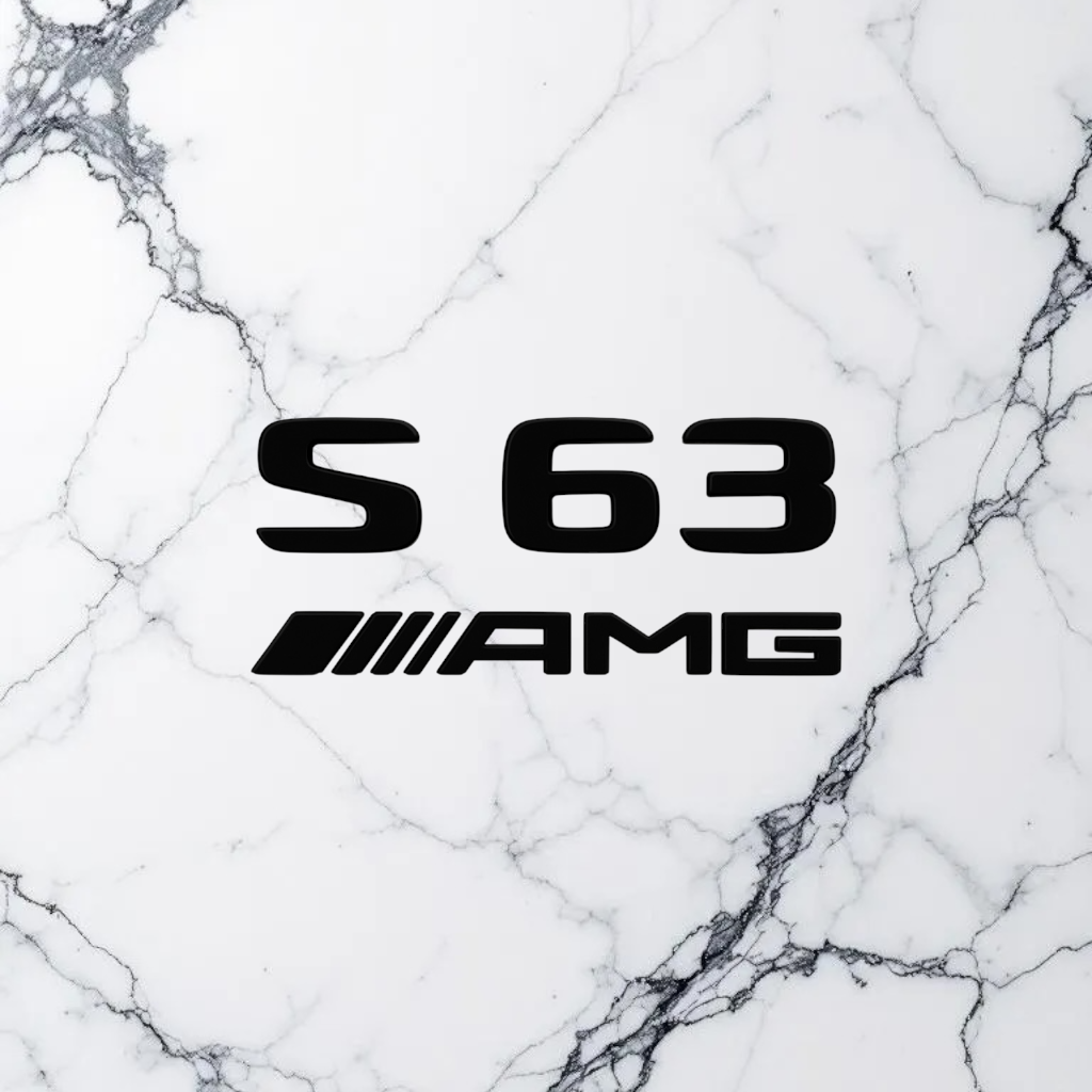 🏁 Stickers Mercedes S 63 AMG – Personnalisables