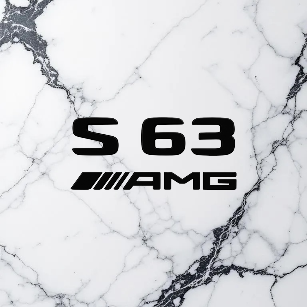 🏁 Stickers Mercedes S 63 AMG – Personnalisables
