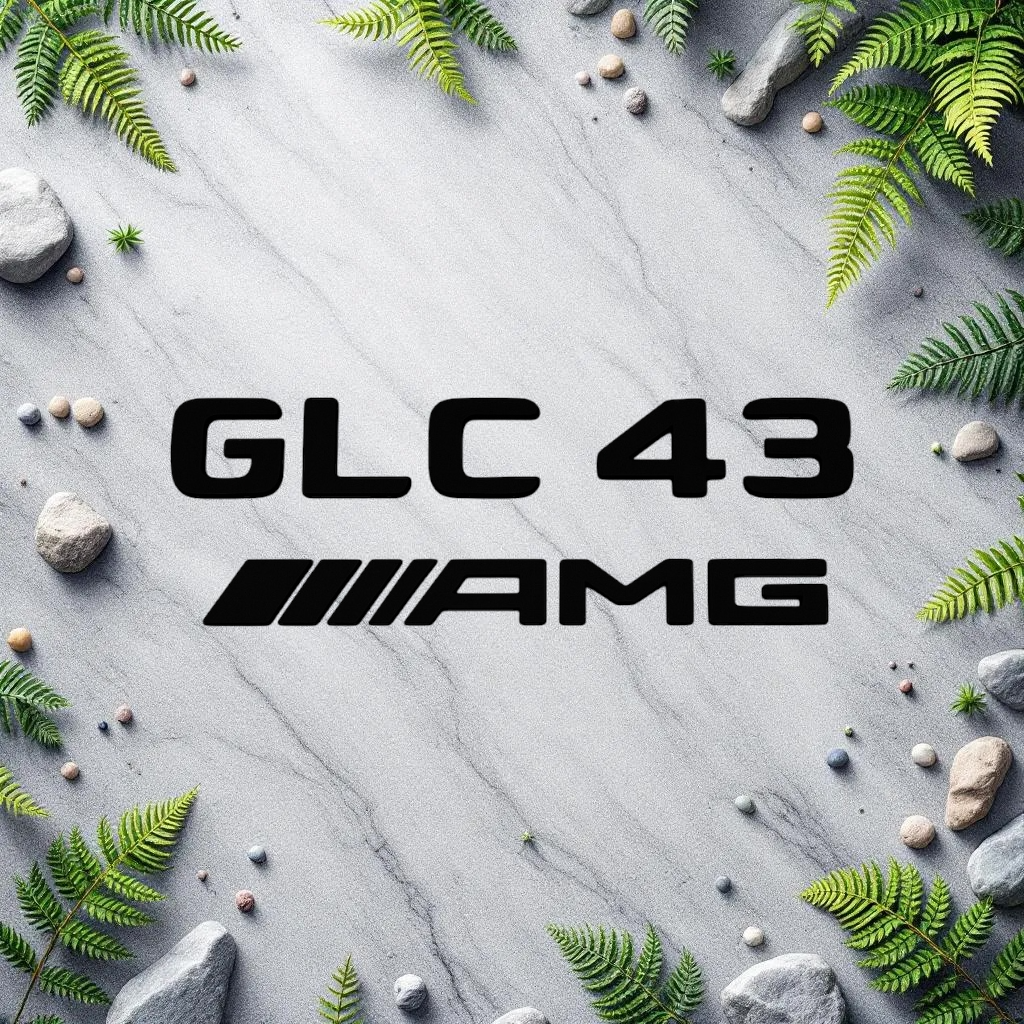 🏁 Stickers Mercedes GLC 43 AMG – Personnalisables