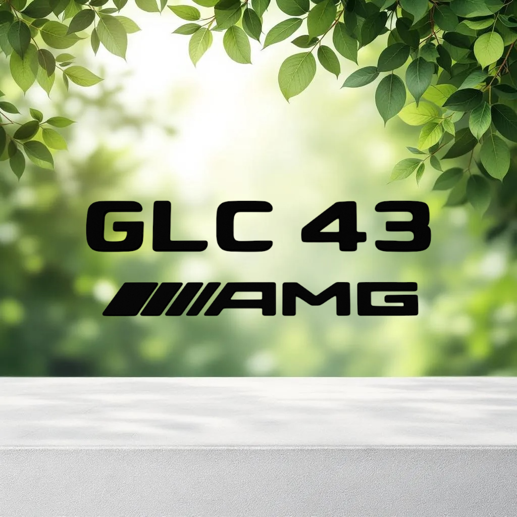 🏁 Stickers Mercedes GLC 43 AMG – Personnalisables