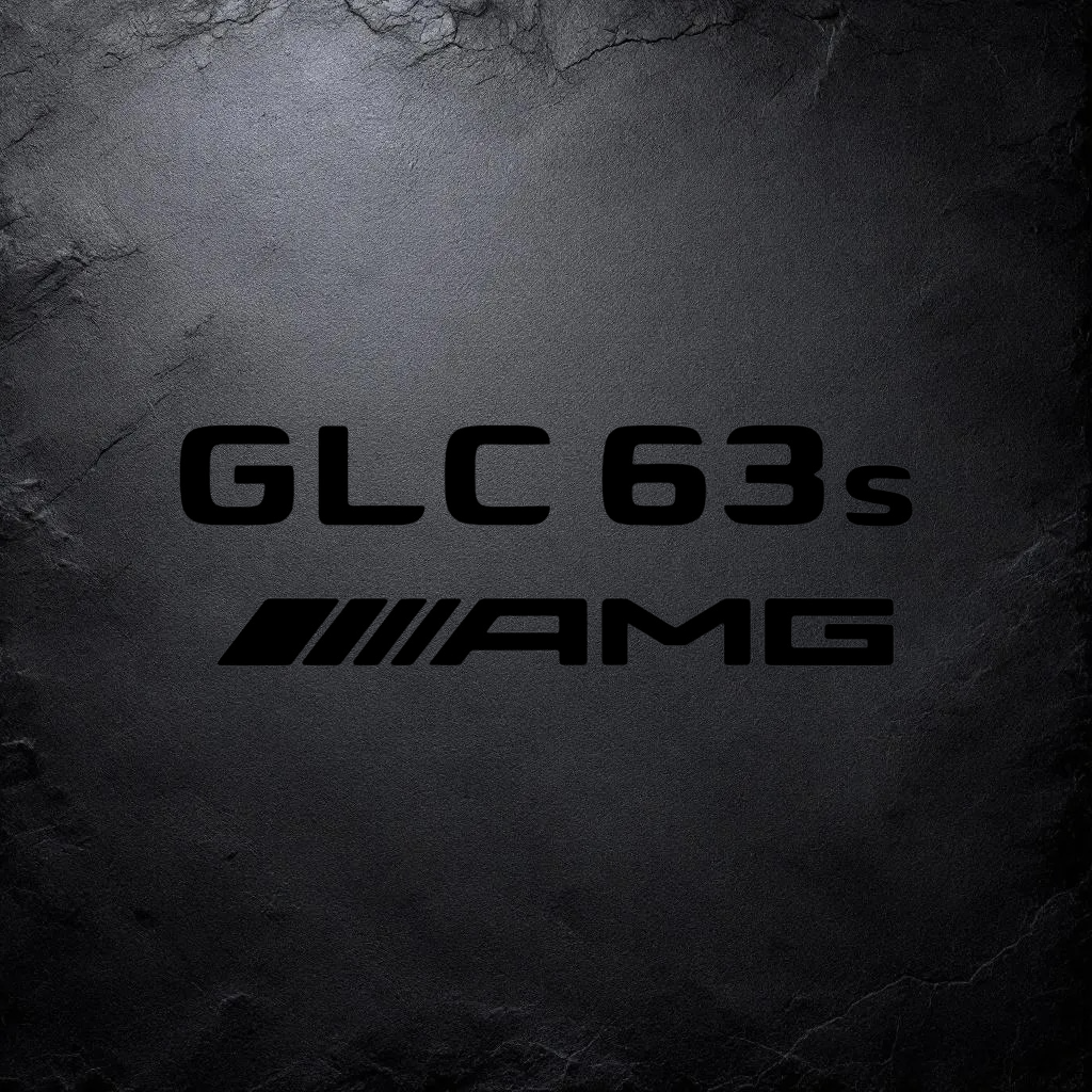 🏁 Stickers Mercedes GLC 63 S AMG – Personnalisables