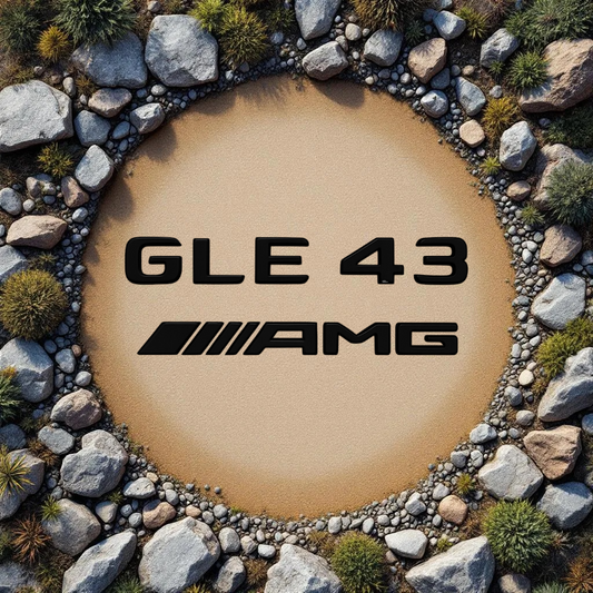 🏁 Stickers Mercedes GLE 43 AMG – Personnalisables
