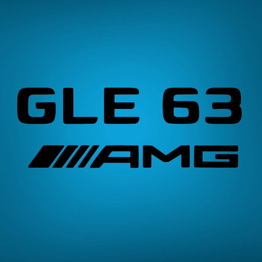 🏁 Stickers Mercedes GLE 63 AMG – Personnalisables