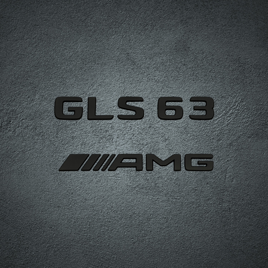 🏁 Stickers Mercedes GLS 63 AMG – Personnalisables