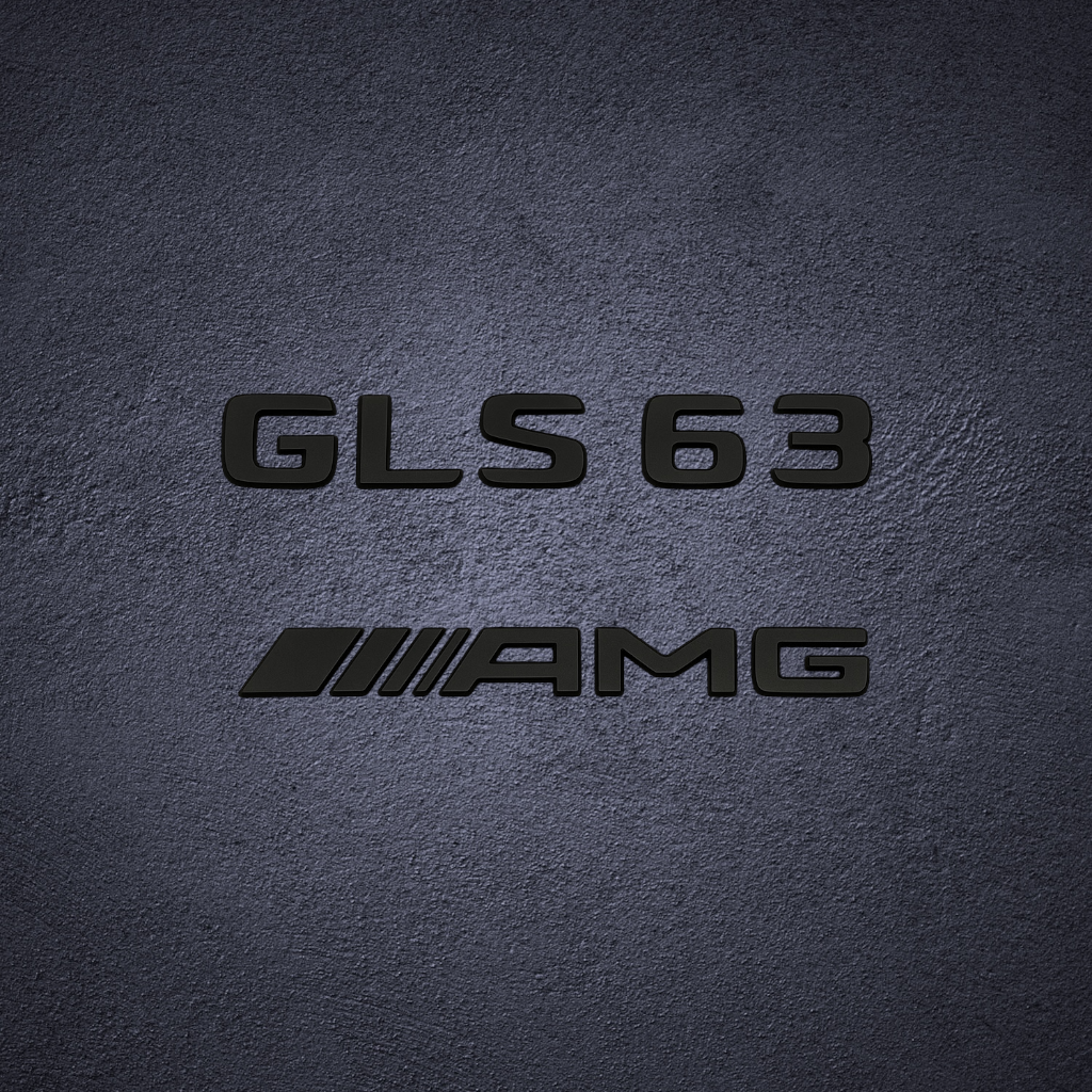 🏁 Stickers Mercedes GLS 63 AMG – Personnalisables