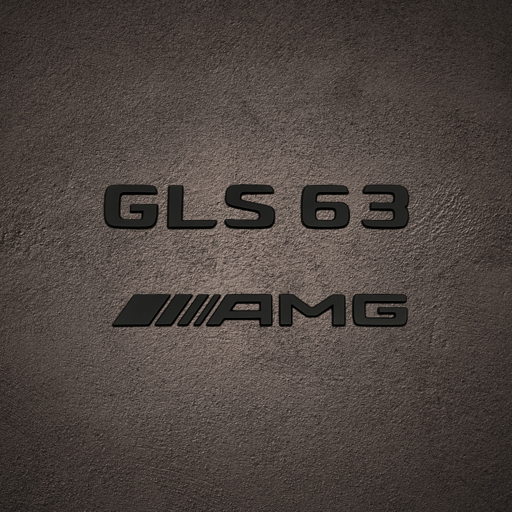 🏁 Stickers Mercedes GLS 63 AMG – Personnalisables
